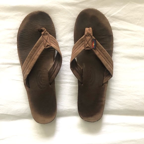 Rainbow Flip Flops - Picture 1 of 2